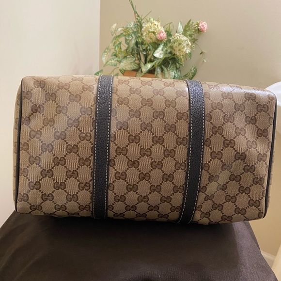 💯 Authentic Gucci Boston GG Handbad - Picture 5 of 6